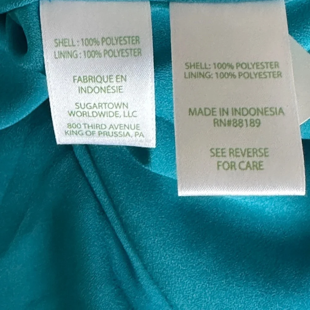 NWT Lilly Pulitzer Blakelynn Elbow Sleeve Round Neckline Blue Rhapsody Size 16